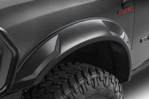 RAM 3500 Fender Flares - Husky Liners - DRT Style - Black - `19-`23
